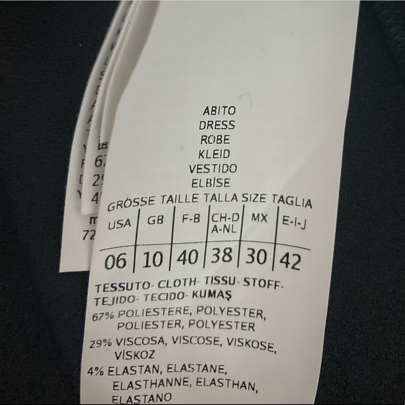 NWT MAX&CO. MaxMara shift dress sz 6/8 - Picture 6 of 7